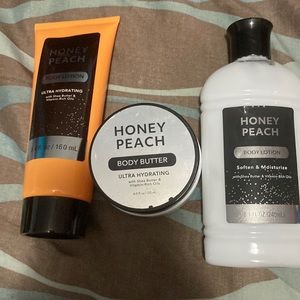 BodyLotion, foot lotion, body butter( honey peach )